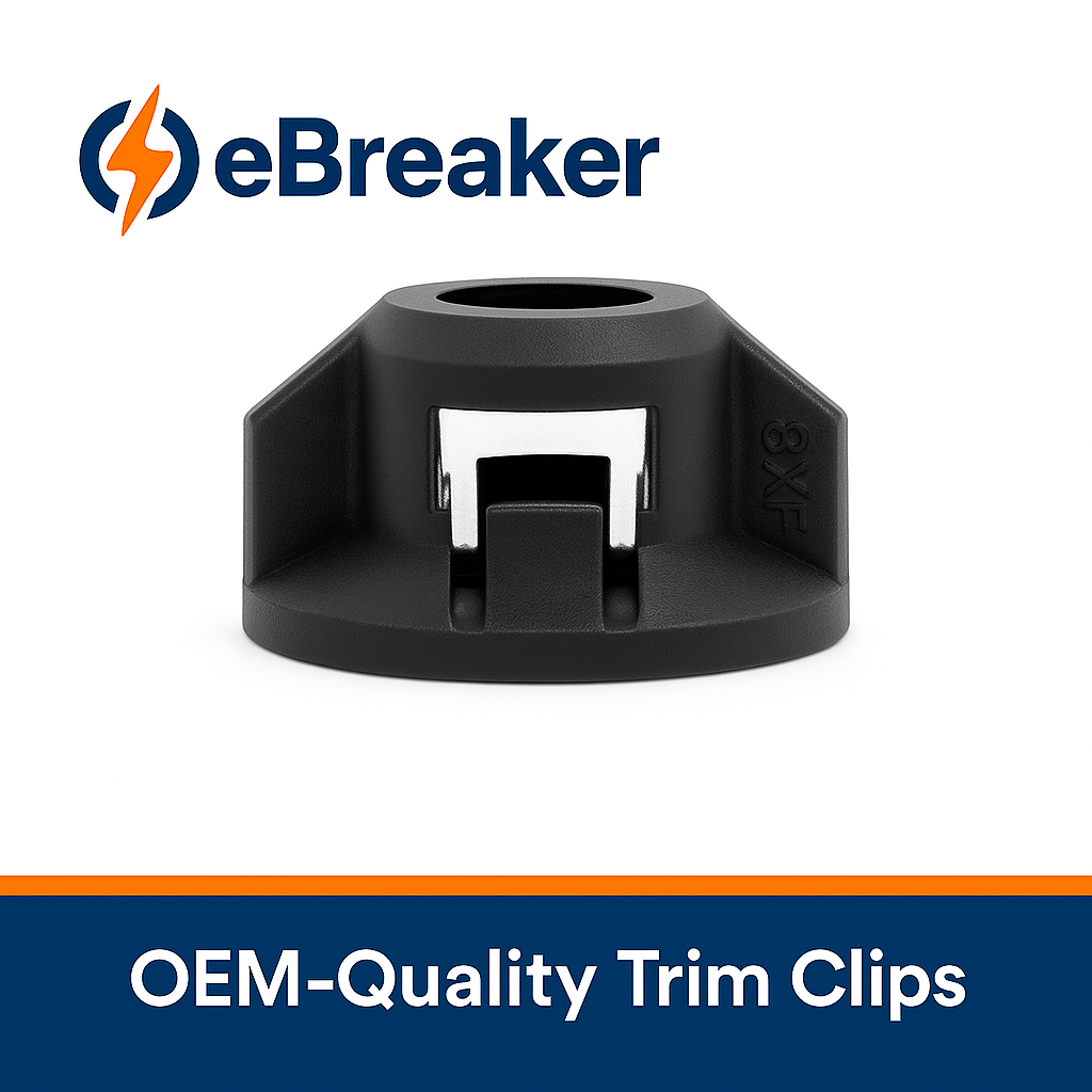 LEXUS Wheel Arch Liner Fixing Clip Plastic Wing Nut Black Prius Rav 4 C-HR 15 pc20