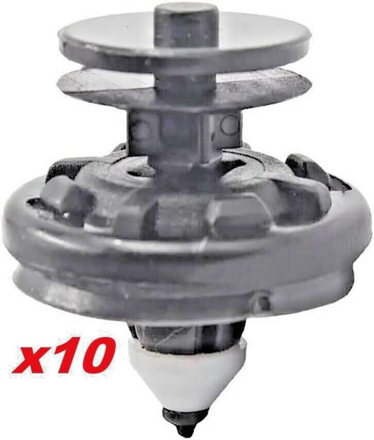 AUDI Door Card Panel Interior Trim Clips #6Q0868243 Qty x10 A4 A5 A8 TT Q5 R80