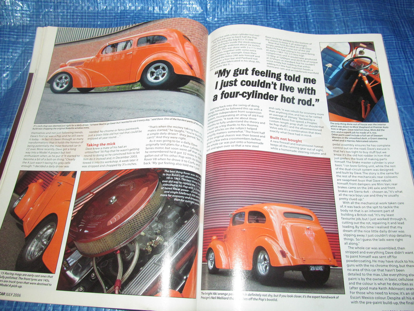 CUSTOM CAR MAGAZINE JULY 2006 /   #bk13