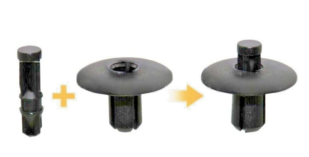 AUDI Push Fit Rivet Trim Clips x20 for A2 A4 A5 A8 Q3 Q5 Q7 Q8 TT # 4D080730011