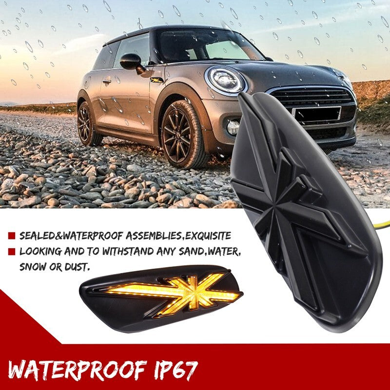 LED Dynamic Side Repeater Amber Indicators MINI F56 2014 Onwards F Series0