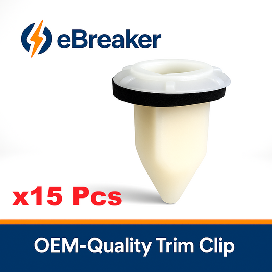 MINI Insulated Gromet for Trim Panel Fixing Secure Bodywork Fastener Clip 15 Pcs0