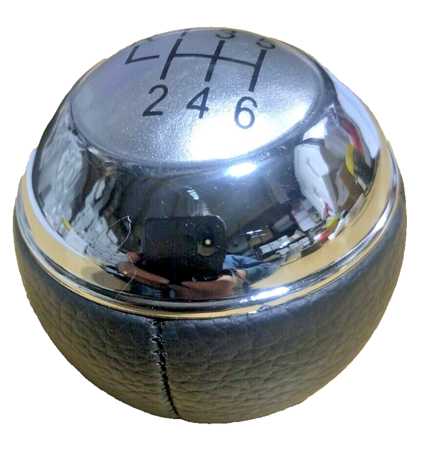 MINI Cooper S R53 6 Speed Gear Shift Knob Leather NEW2