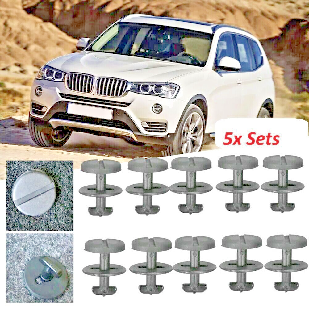 BMW Floor Mat Carpet Twist Clips x5 Compatible with 3, 5, 7, 8, X3, X5 Series23