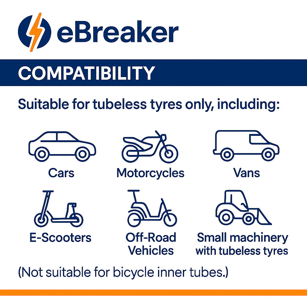Emergency Tyre Puncture Repair Screws Kit – Quick Twist-In Plugs Fix Air Leaks 22