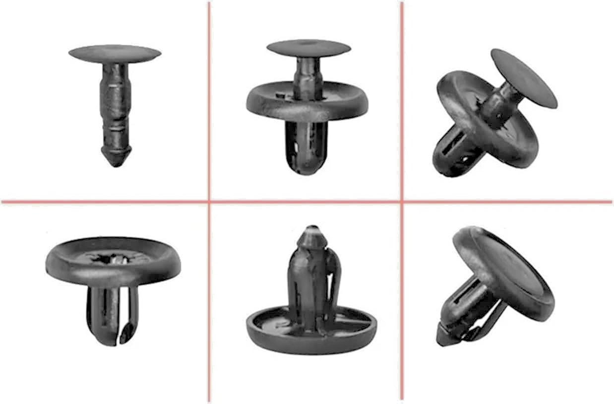 TOYOTA Push Fit Rivet Trim Panel Fastener Clip 7mm Hole  Prius Aygo & LEXUS 5pcs3