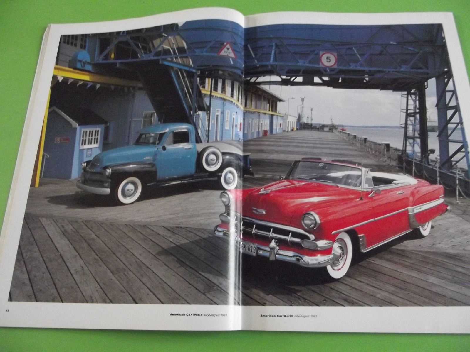 AMERICAN CAR WORLD MAGAZINE JULY/AUGUST 1993 #c14