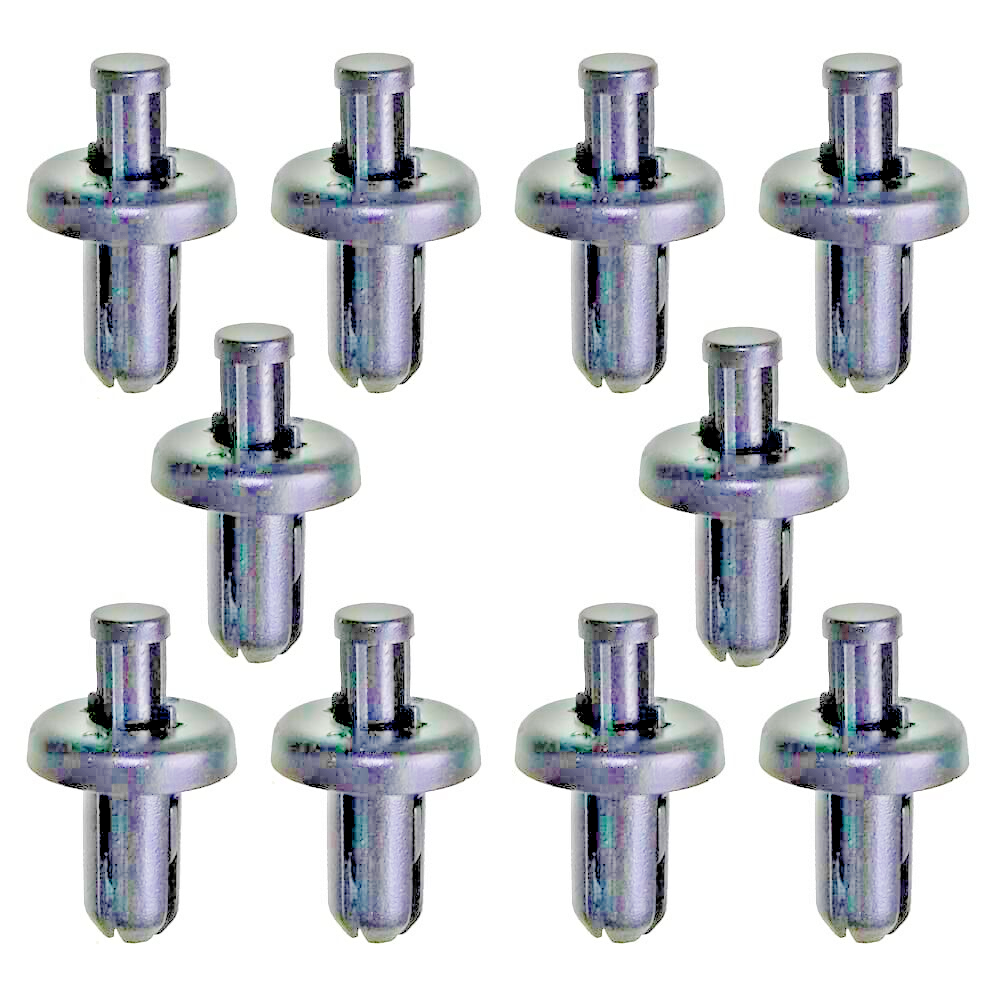 5mm Plastic Rivet Trim Clips x5 Honda Yamaha Suzuki Kawasaki Bike Fairing Panel4