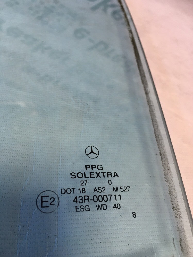 Window Glass Rear Left for a Mercedes C Class W2031