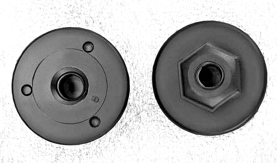 5x BMW MINI 10mm Hex Head Plastic Threaded Nut 7169847 0714716984721