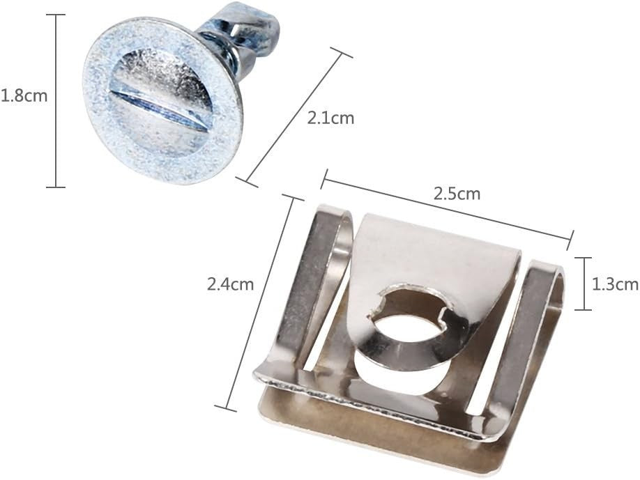 V.A.G Engine Undertray & Splash Guard Fasteners Clip Set Weather Shield - Set 1014