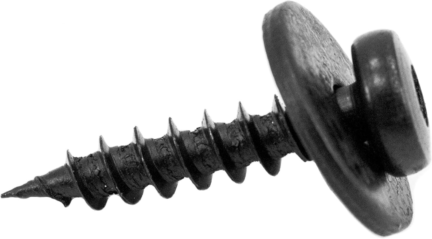 Car Trim Panel Screw M5 T20 Coarse Thread - Self Tapping Screw Bolt & Washer x1012