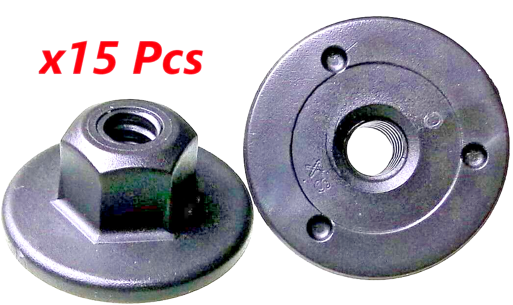 Undertray Wheel Arch Liner Splah Tray Hex Head Threaded Plastic Nut Clip 10mm 152