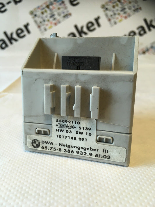 Tilt Sensor 8386932  Module From a BMW E39 Facelift 20010