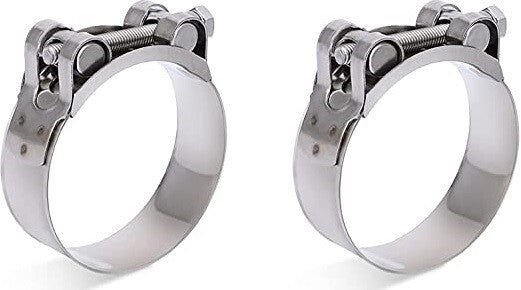 Porsche 996 Exhaust Silencer Muffler Pipe Clamps by PSR9Line x Pair0