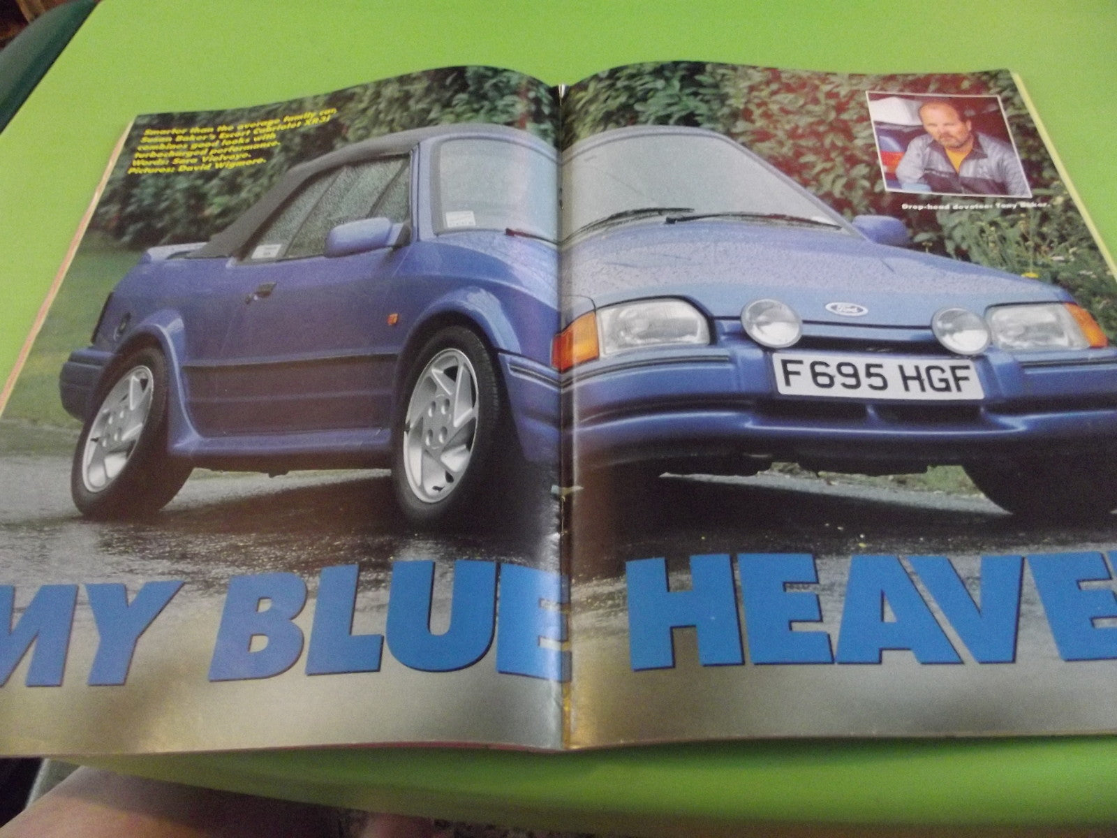 RS 2000 FAST FORD MAGAZINE NOVEMBER 1991 #C53