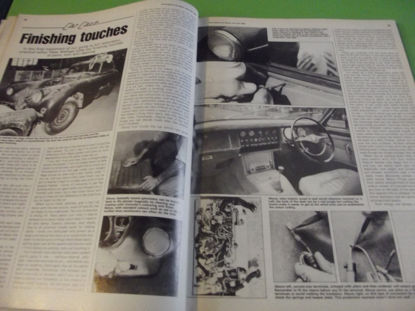 THOROUGHBRED AND CLASSIC CARS MAGAZINE AUGUST 1983 #C42