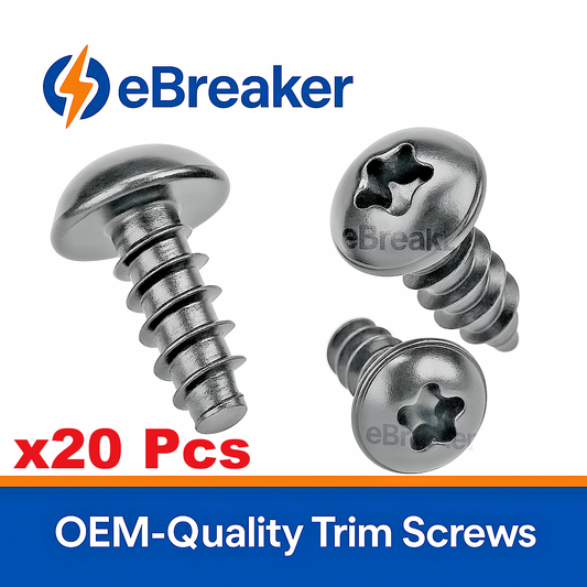 AUDI Small Interior Trim Panel Fixing Torx Head Screw 20 Pcs - Fits 1997 to 20240