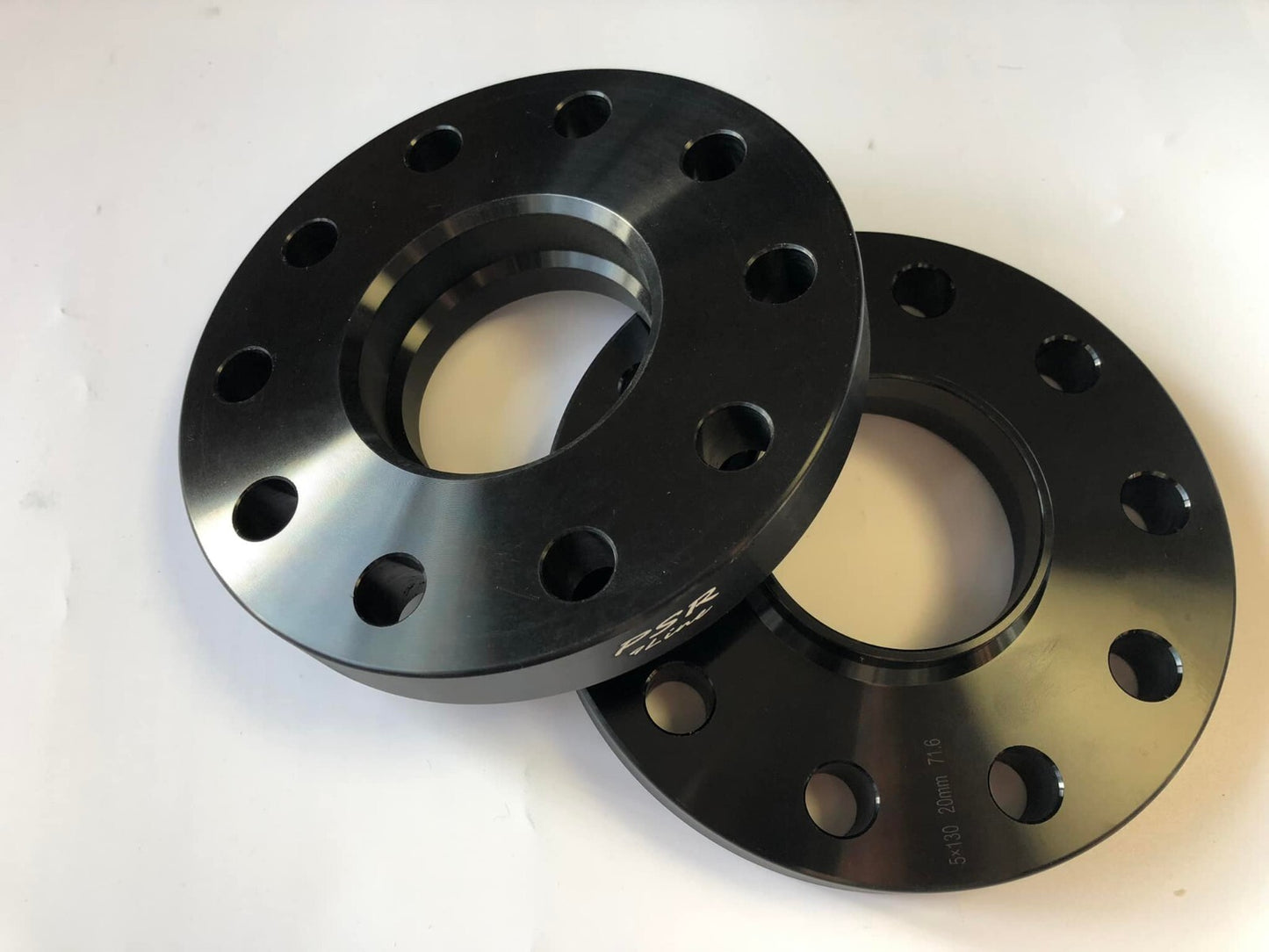 Porsche Wheel Spacers 20mm Set Of 2 in Black 5x130 PSR9Line6