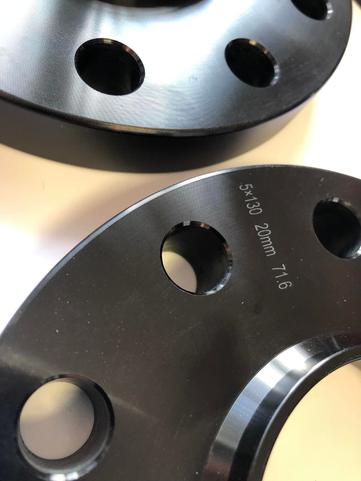 Porsche Wheel Spacers 20mm Set Of 2 in Black 5x130 PSR9Line15