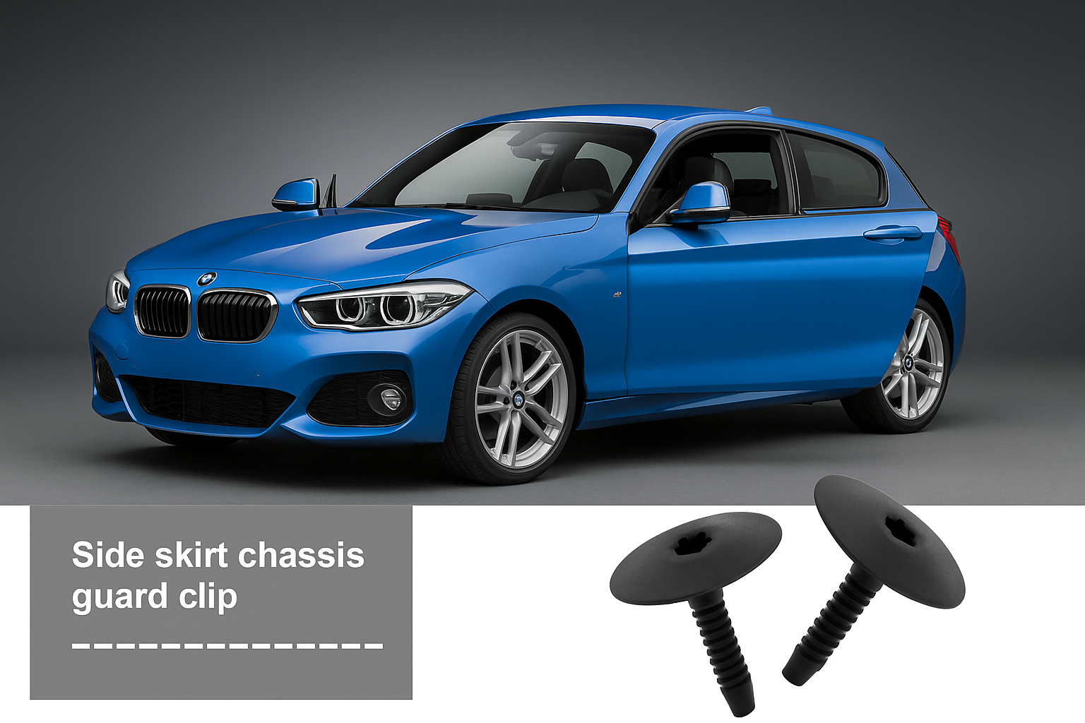 BMW Under Body Splash Guard Weather Shield Side Skirt Pin Screw Clip Pack of- 2014