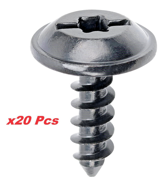 VW Slot Head Metal Torx Screw Splash Guard Trim fixing Bolts VOLKSWAGEN 20x Pcs0