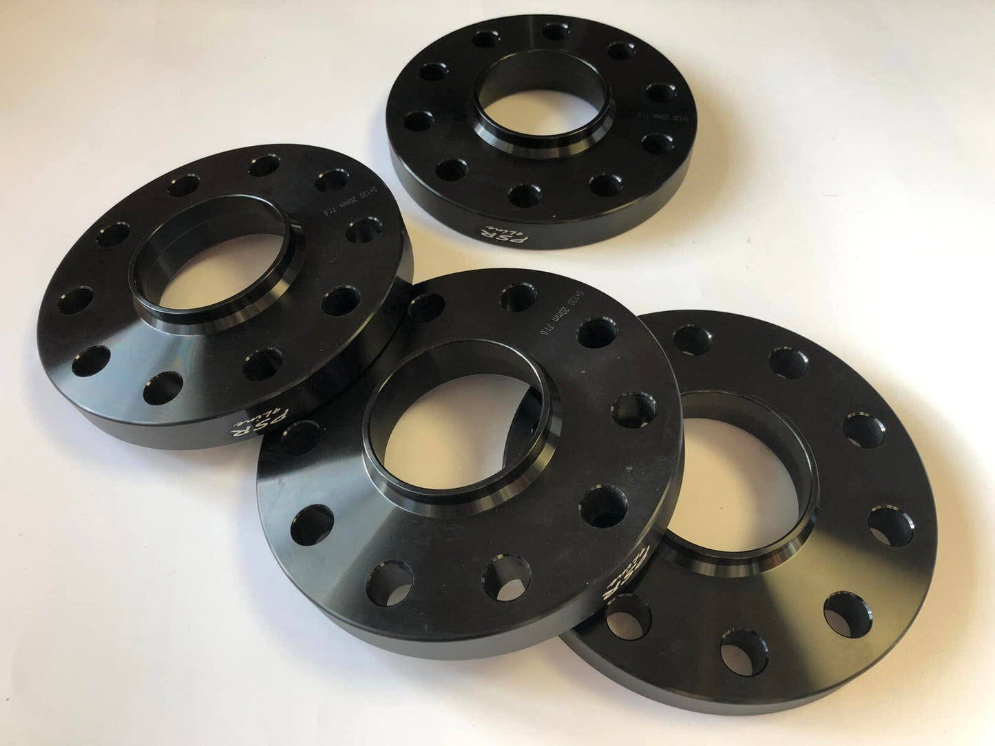 Porsche Wheel Spacers 20mm Set Of 4 in Black 5x130 PSR9Line6