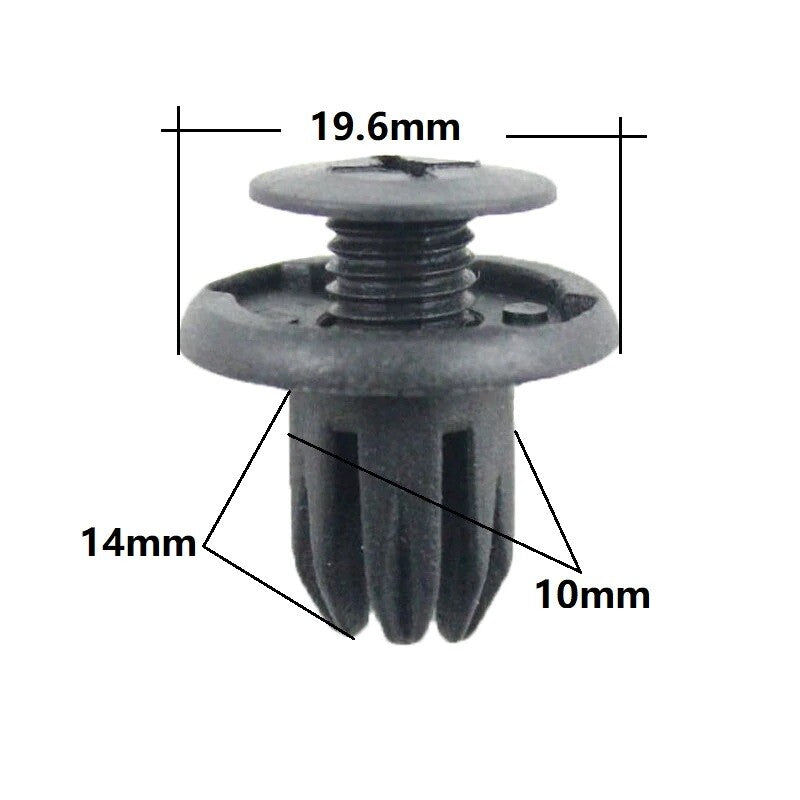 BMW Wheel Arch Liner Splash Guard Trim Expanding Clip 1  & 2,E F X Series 15 Qty1
