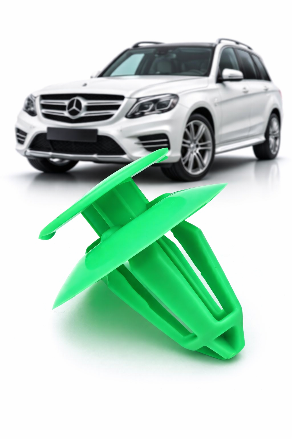 Mercedes Benz Interior Trim Panel Fastener Clip Green Yr 1995 On A0119887678 x2014