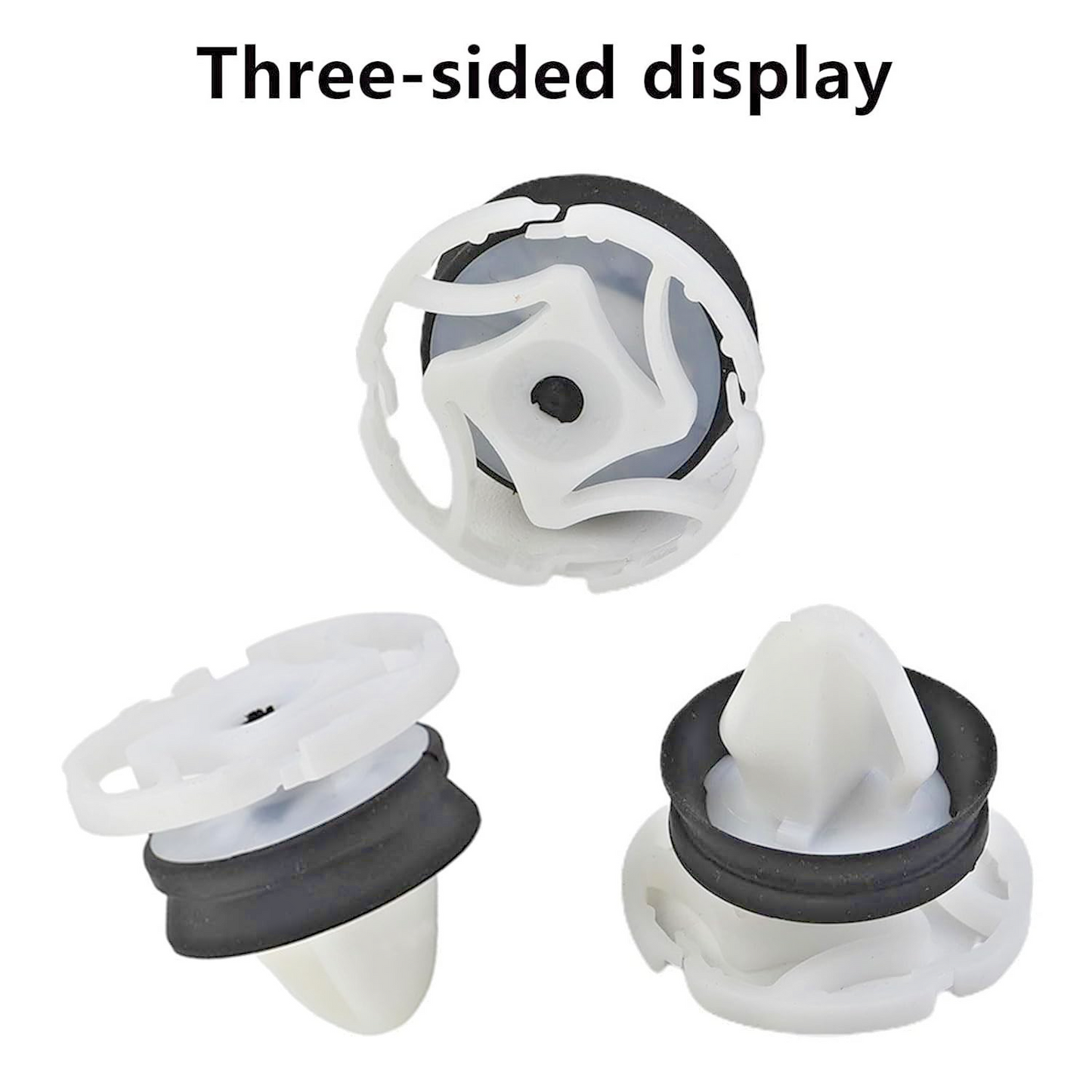 RENAULT Door Card Panel Interior Trim Sprung Head Fastener Clips - Pack of 10 Pc6