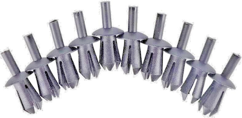 Plastic Rivet Clips for BMW – 5mm Trim Wheel Arch Liner Panel Splashgaurd x1012