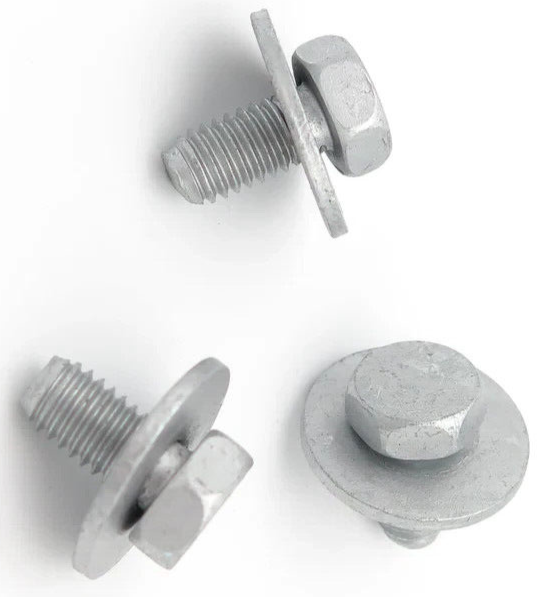VW AUDI 10mm Captive Washer Bolt N10009110 x5 PCS Seat Skoda Fits Many Models2