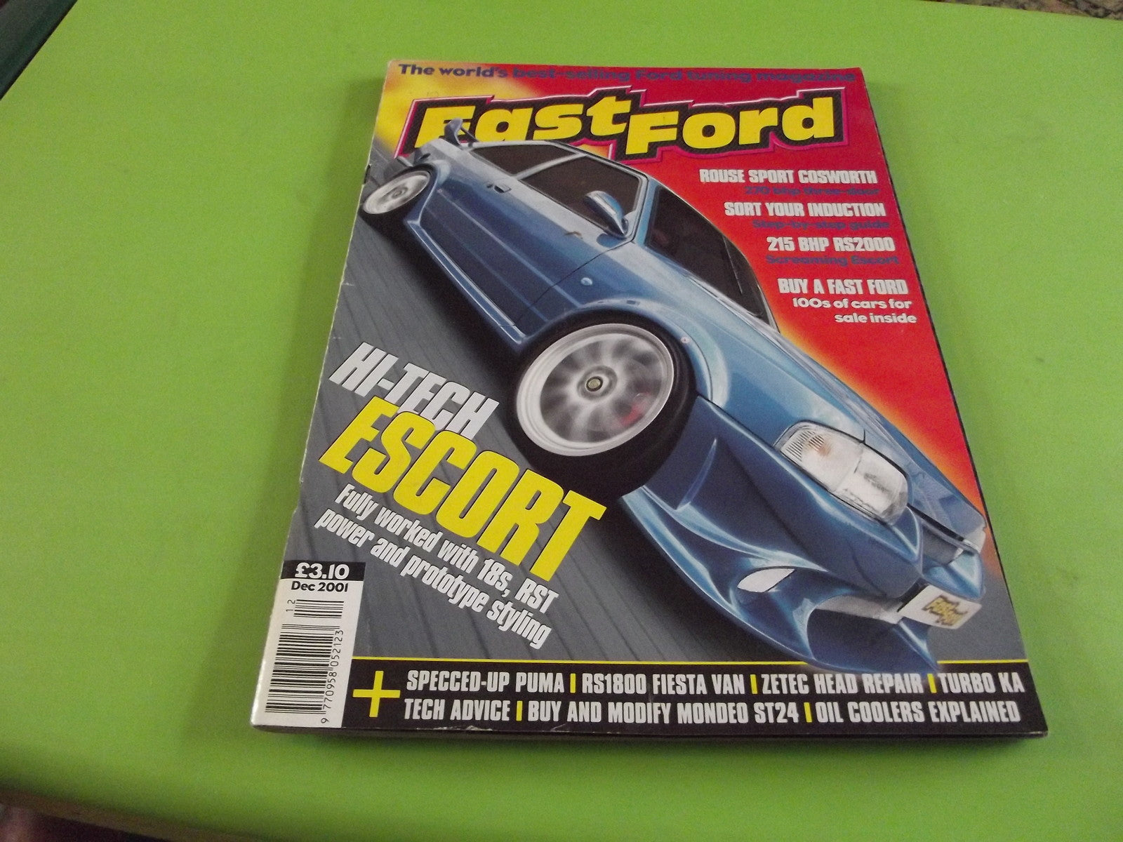 FAST FORD MAGAZINE DECEMBER 2001 #C50