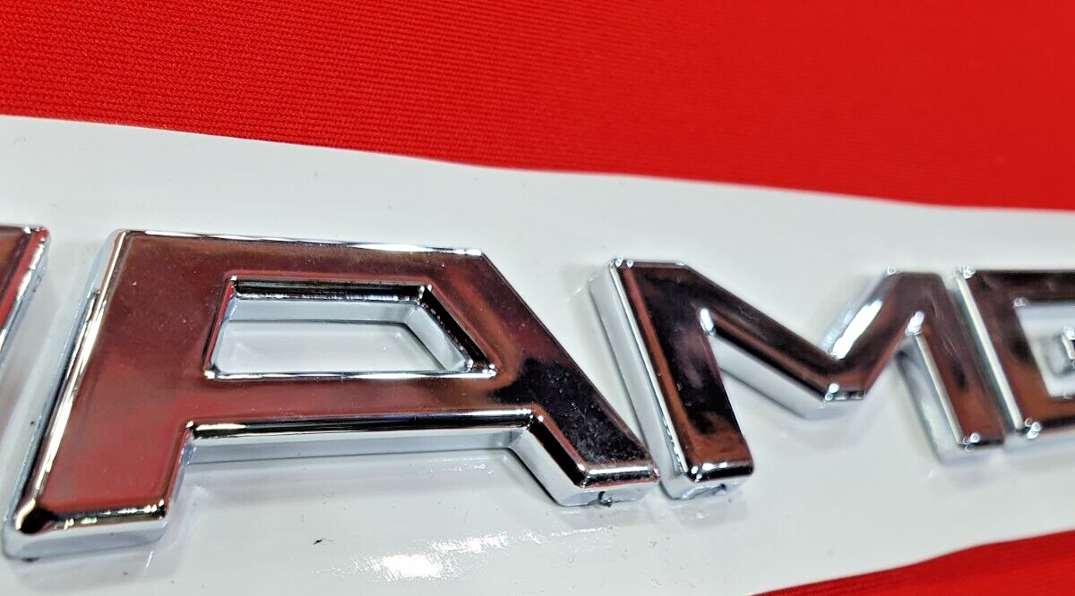 AMG Badge Logo Boot Emblem Chrome8