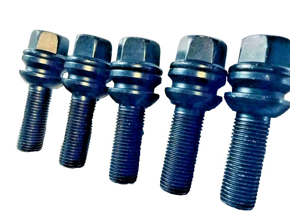 Porsche Wheel Spacers 15mm + Extended O.E Bolts Set Of 4 in Black 5x130 PSR9Line18