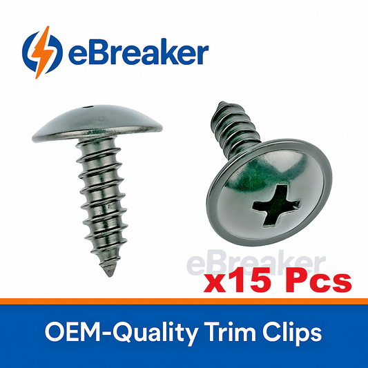 Kia Hyundai Bodywork Trim Fixing Self tapping Screw 15pcs - Niro Stinger Sorento0