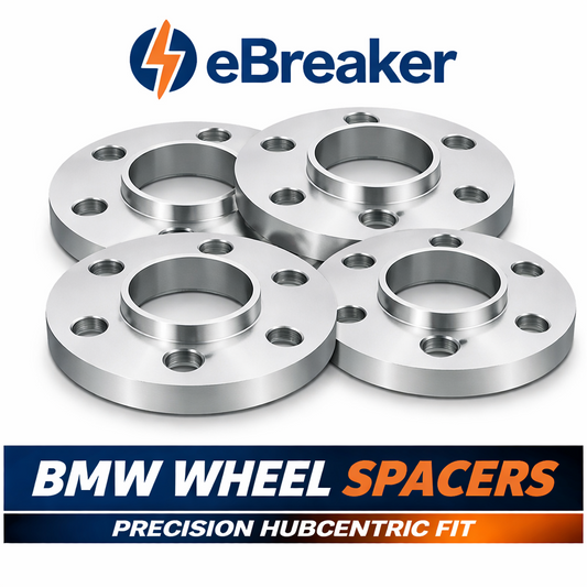 BMW 12mm Wheel Spacers 5x120 Hubcentric Bolt on Kit x4, Precision Fit in Silver0