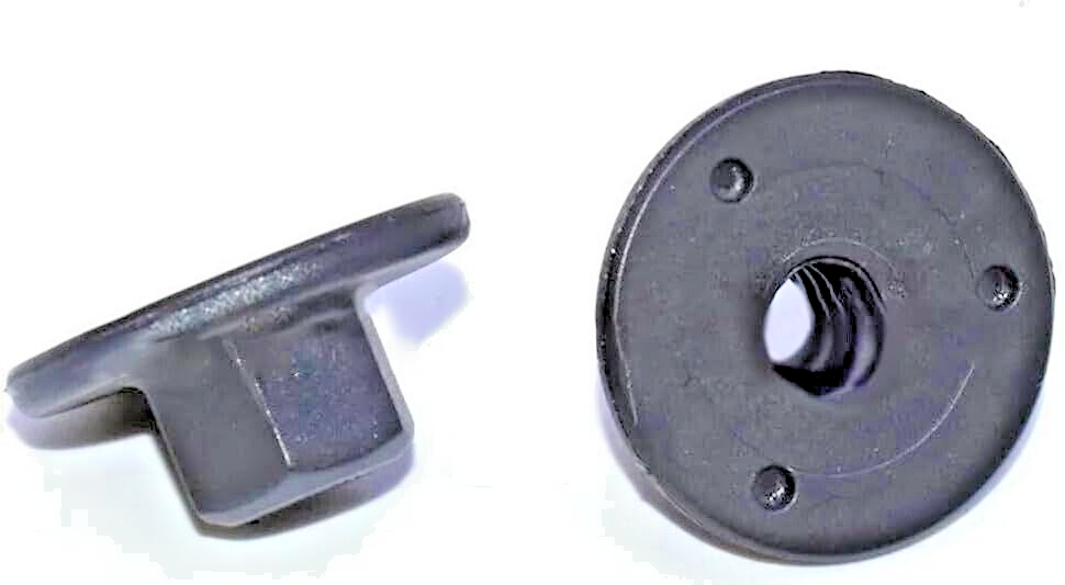 10x BMW MINI 10mm Hex Head Plastic Threaded Nut 7169847 071471698479