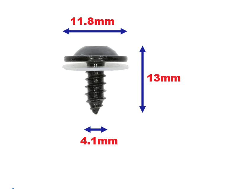 Small Torx Screw & Washer VAG WHT005348 VW AUDI SEAT Trim Panel & Body Fixing 200