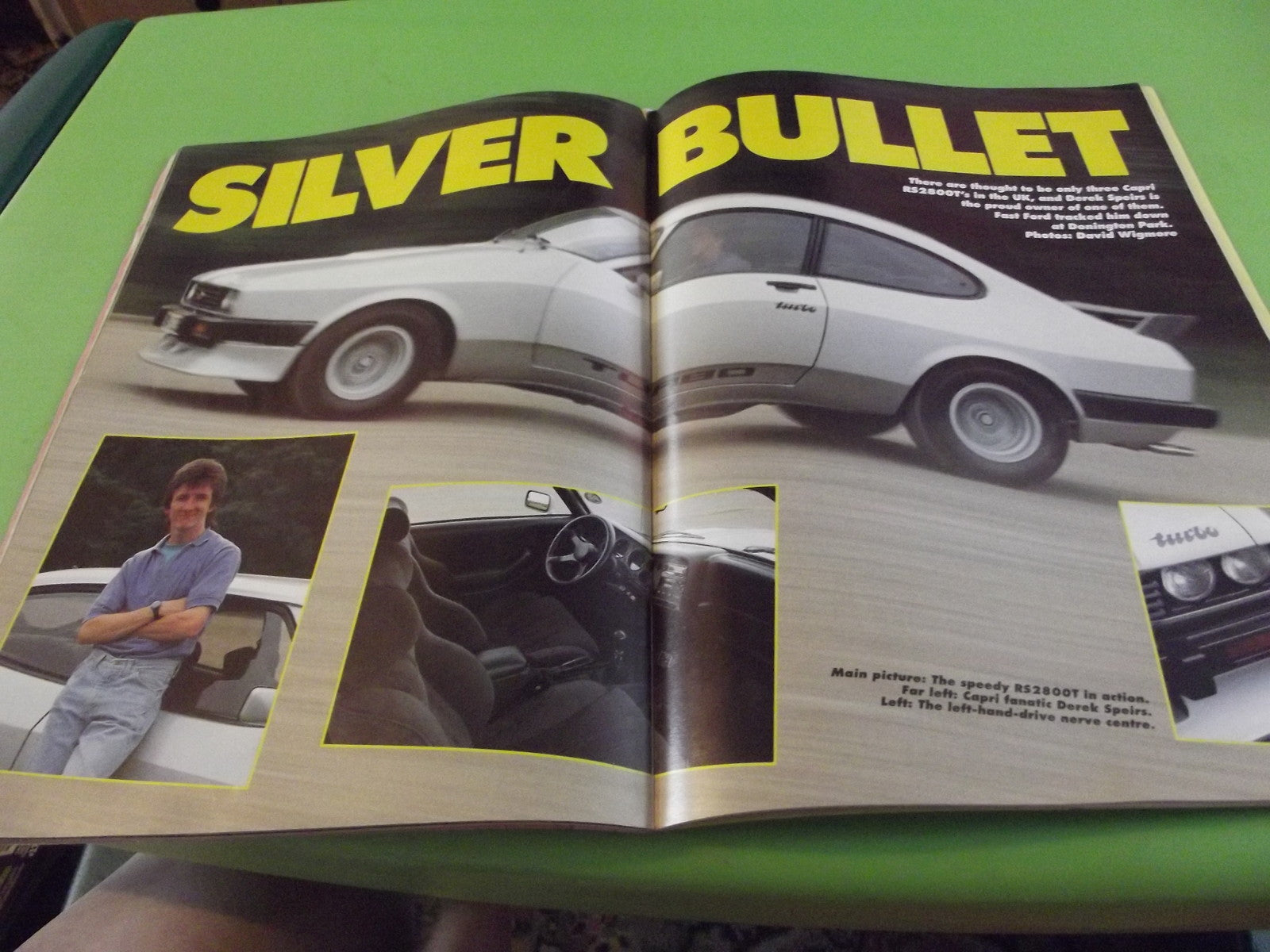 RS 2000 FAST FORD MAGAZINE NOVEMBER 1991 #C54