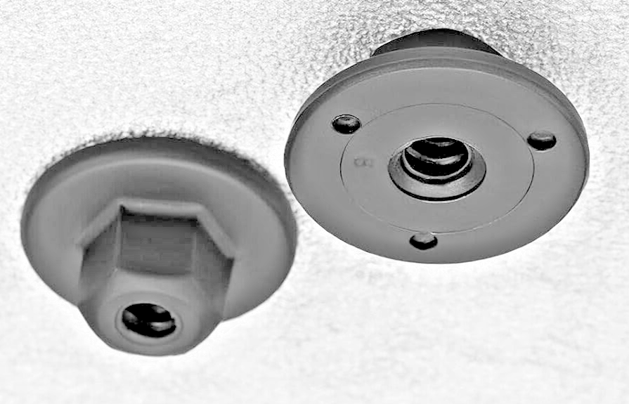 5x BMW MINI 10mm Hex Head Plastic Threaded Nut 7169847 0714716984722