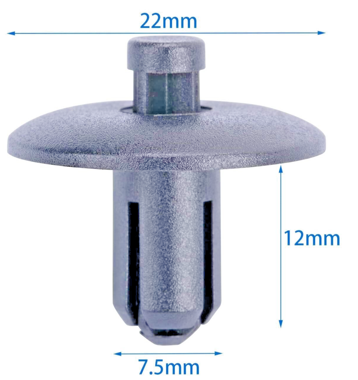 AUDI Push Fit Rivet Trim Clips x5 Underbody Shields Wheel Arch Side Skirt Fixing1