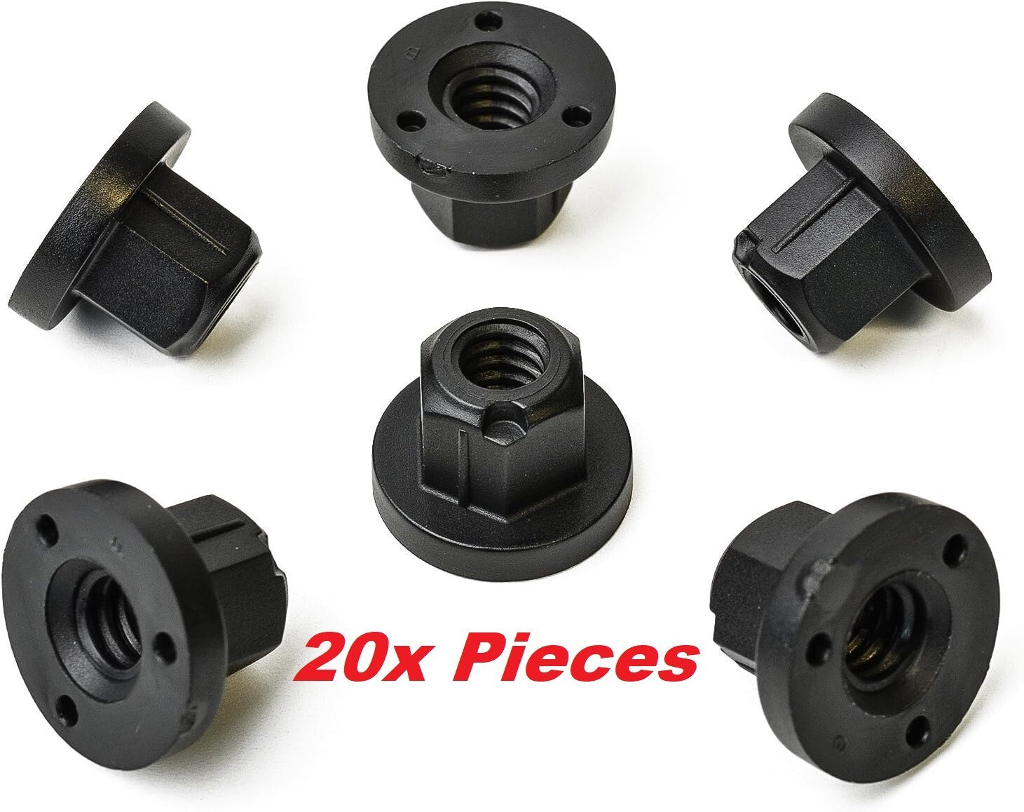 THREADED TRIM & BUMPER FIXING NUT VW AUDI SEAT SKODA PORSCHE N91018901 x20 Qty0