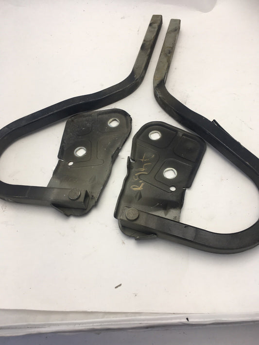 Pair Of Bonnet Hinge In Black From a Mini R50 R52 R53 01-060