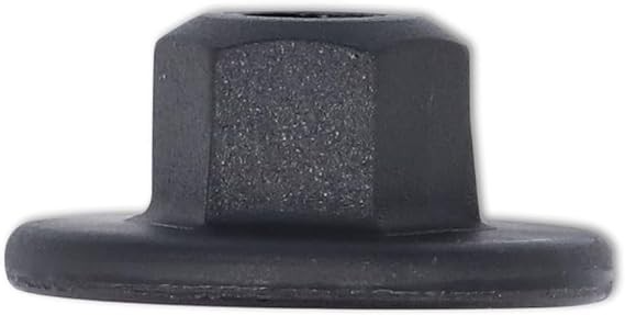 10mm Hex Head Plastic Flanged Nut x15 pcs Arch Liner Splash Guard Underbody Tim.16