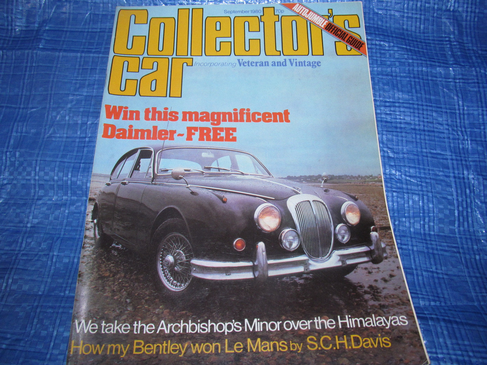1980 SEPTEMBER COLLECTORS CAR MAGAZINE / MGA AUSTIN 7 TR4 MORRIS MINOR #bk10