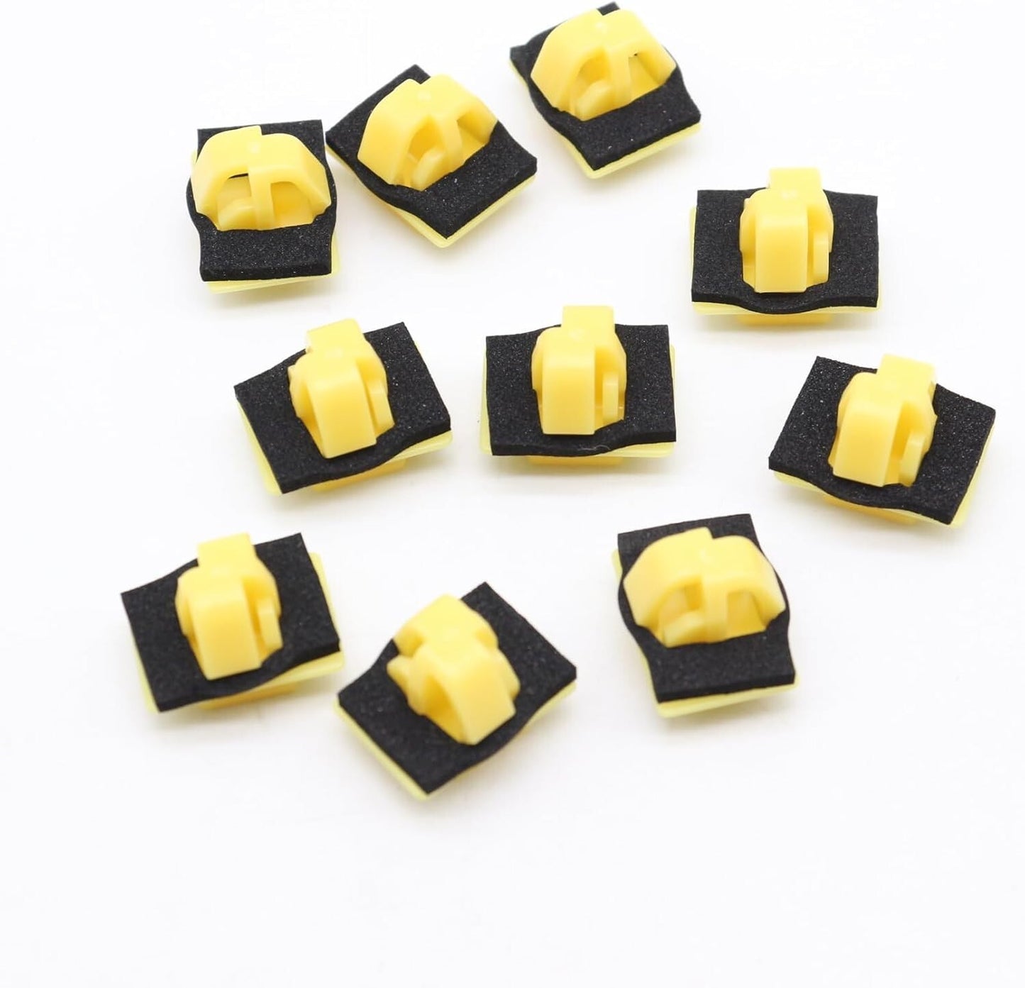 Kia Hyundai Exterior Body Side Moulding Trim Skirt Cover Clip Yellow X10 Pcs9