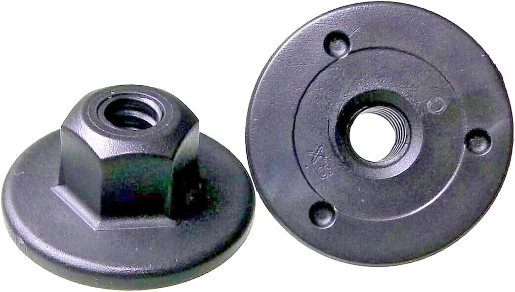 5x BMW MINI 10mm Hex Head Plastic Threaded Nut 7169847 0714716984723