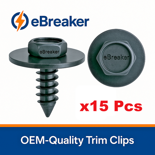 BMW Hex Screw Bolt Captive Washer Fixing of Bodywork and Trim Panels, Pack 15 Pc0