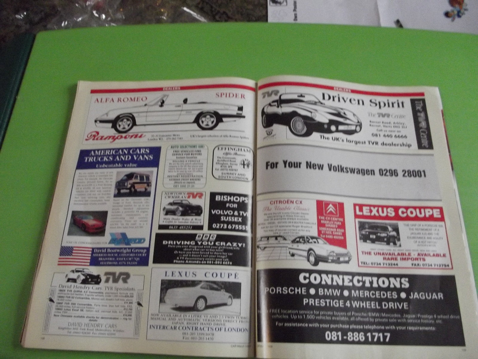 CAR MAGAZINE MARCH 1993 #c15